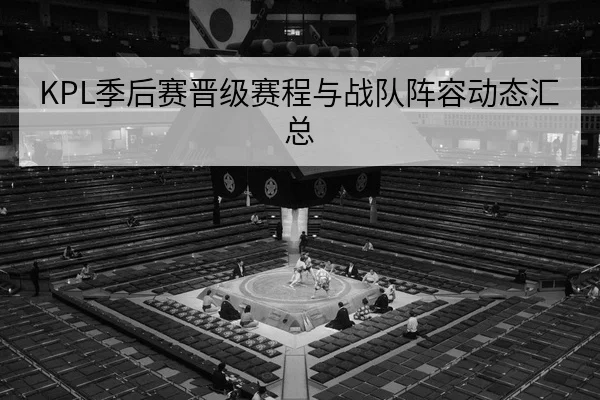 KPL季后赛晋级赛程与战队阵容动态汇总